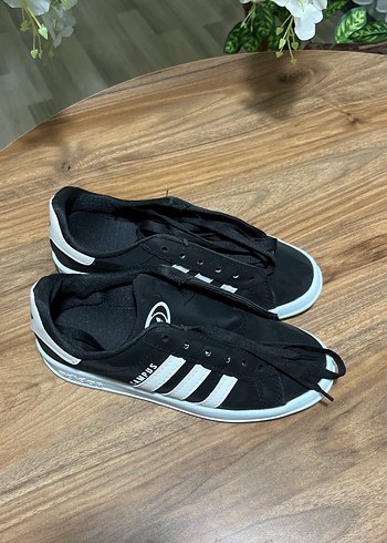Siyah Adidas Campus  Spor Ayakkabı - Görsel 3