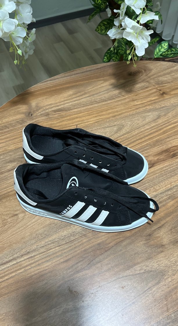 Siyah Adidas Campus  Spor Ayakkabı - Görsel 3