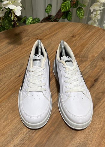 Beyaz Puma Platform Spor Ayakkabı - Görsel 3