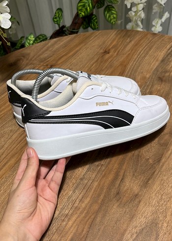 Beyaz Puma Platform Spor Ayakkabı - Görsel 2
