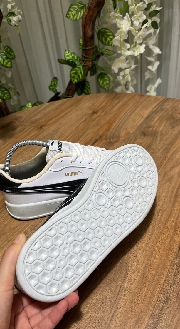 Beyaz Puma Platform Spor Ayakkabı - Görsel 5