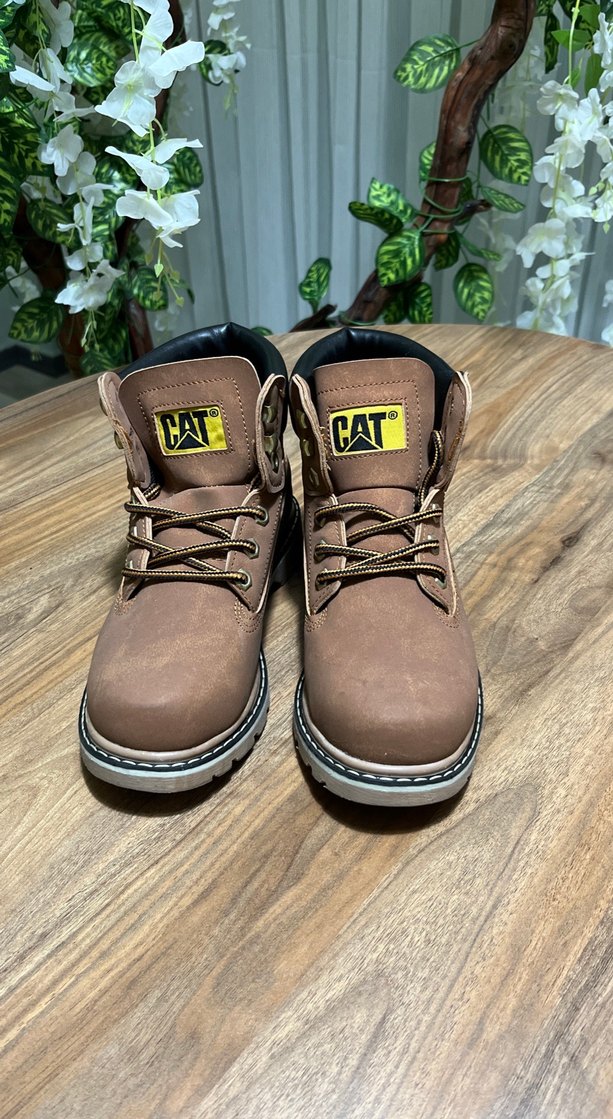 Caterpillar Kahverengi Bağcıklı Erkek Bot - Görsel 3