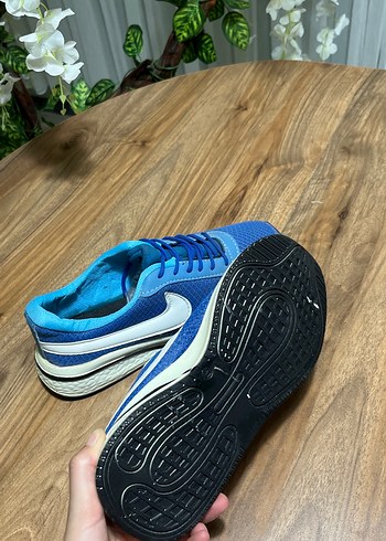 Mavi Erkek Spor Ayakkabı Elastik Bağcıklı - Görsel 4