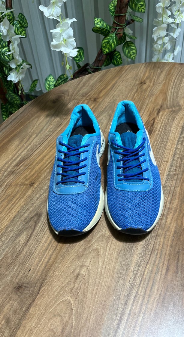 Mavi Erkek Spor Ayakkabı Elastik Bağcıklı - Görsel 3