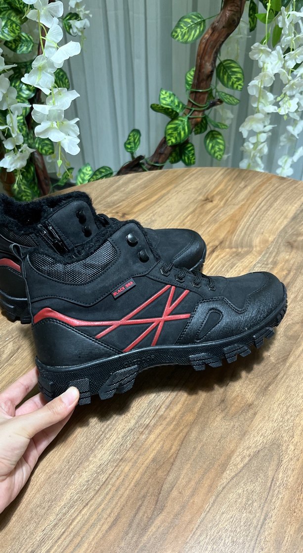 Siyah Erkek Spor Outdoor Botları - Görsel 2