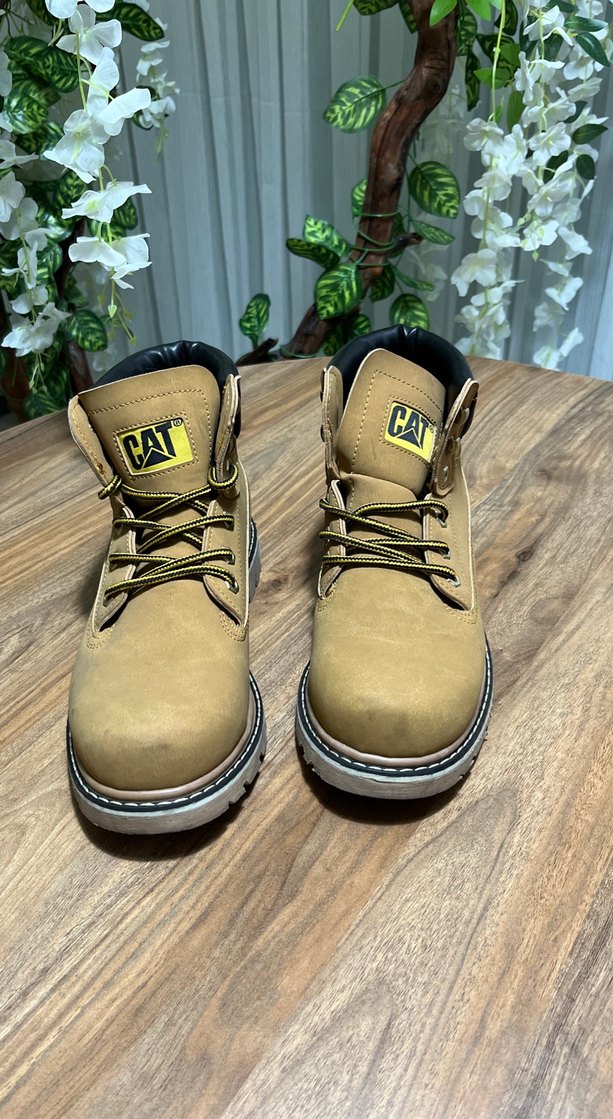 Caterpıllar markalı Sarı Renkli Platform Bot - Görsel 3