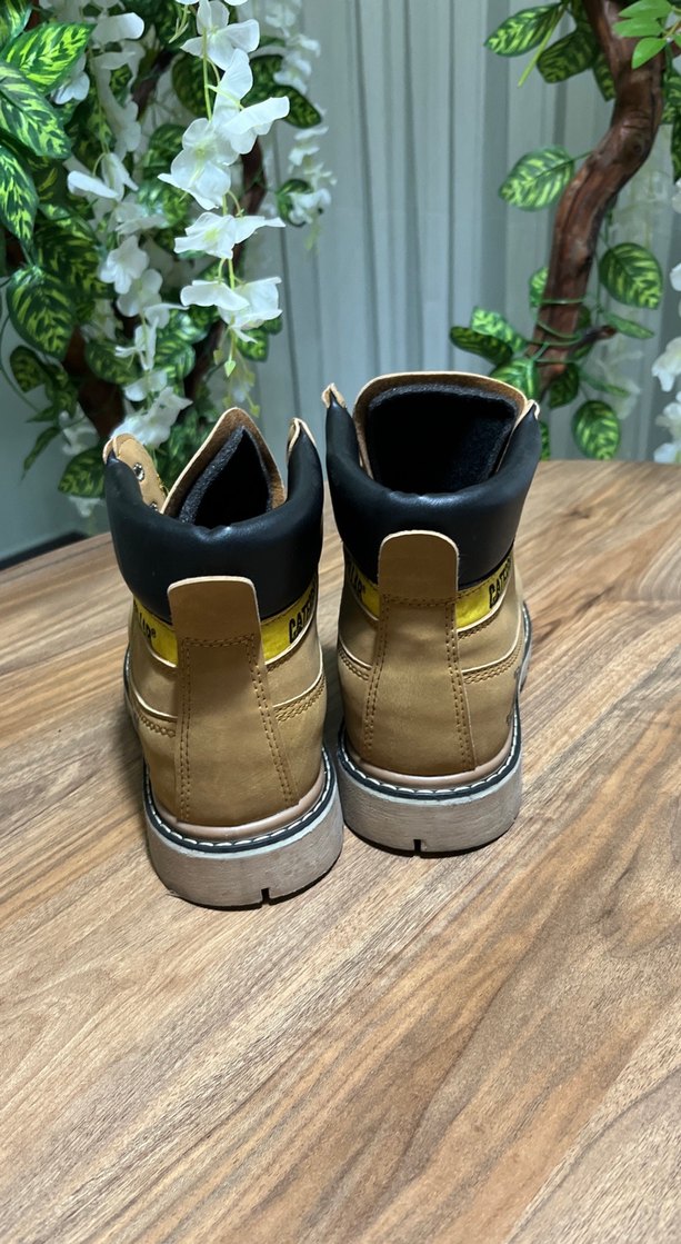 Caterpıllar markalı Sarı Renkli Platform Bot - Görsel 4