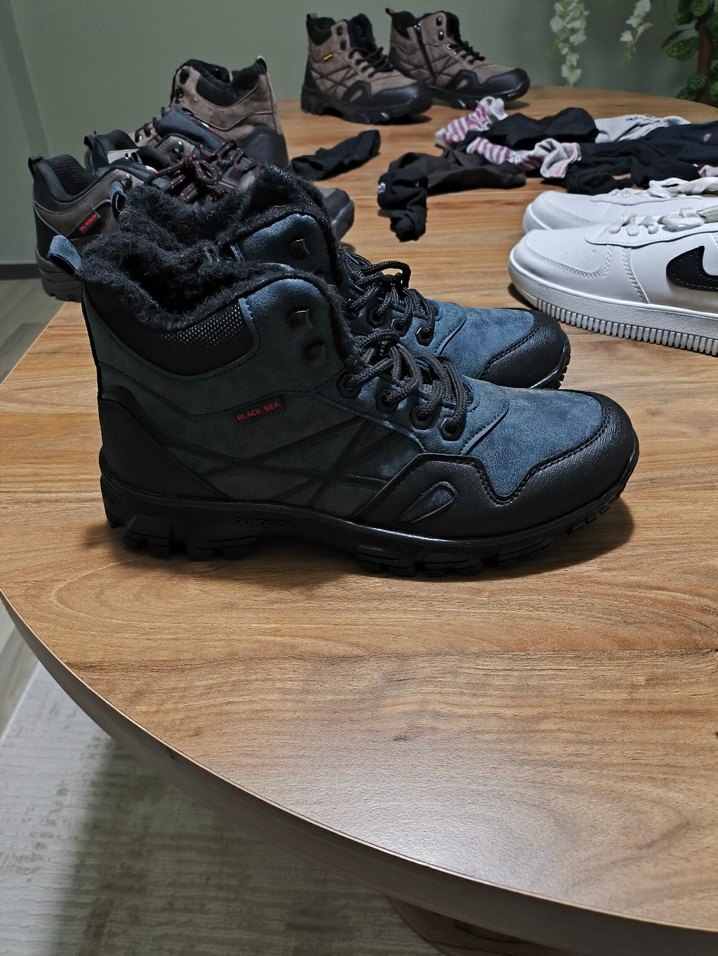 Gri Kamuflaj Bağcıklı Erkek Outdoor Bot - Görsel 3