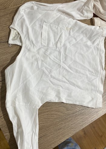 Pembe Baskılı Kız Sweatshirt - Görsel 5