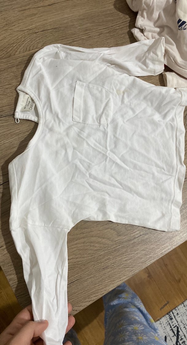 Pembe Baskılı Kız Sweatshirt - Görsel 5