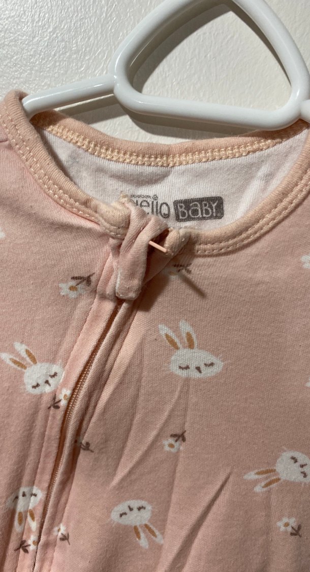 Pembe Fermuarlı Bebek Tulum - Görsel 2