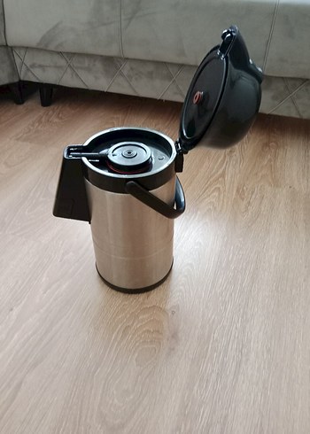 Beden 3,5 L Çelik Termos - Gri