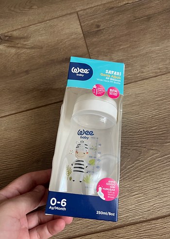 Wee Baby Safari Yumuşak Biberon 250ml