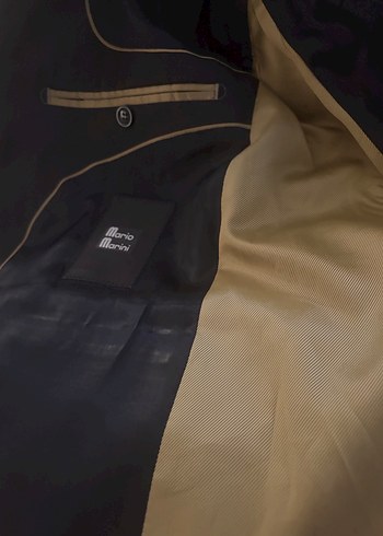 Düğmeli Siyah Erkek Ofis Takım Elbise Ceketi - Görsel 6