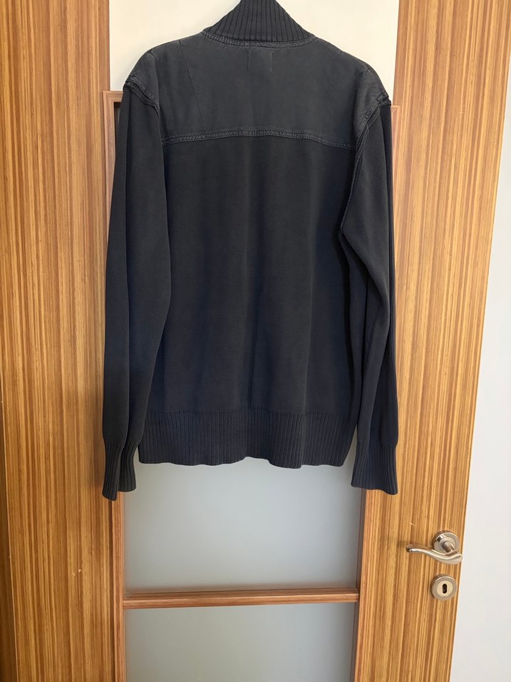 Erkek Fermuarlı Yüksek Yakalı Kazak - Görsel 4