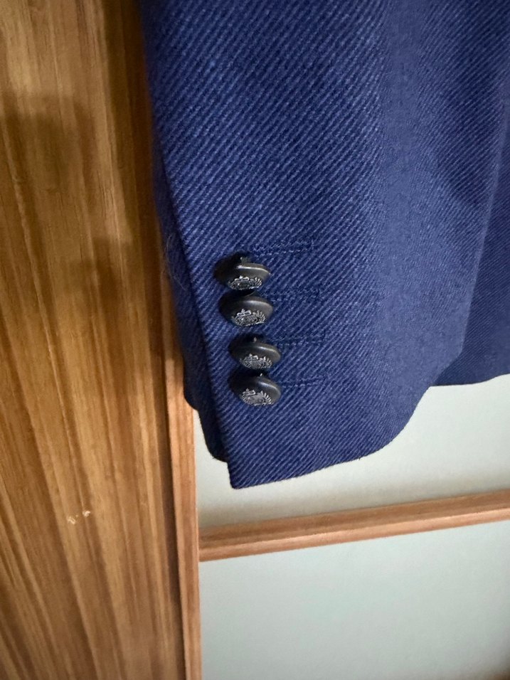 Klasik Lacivert Erkek Takım Elbise Ceket - Görsel 4