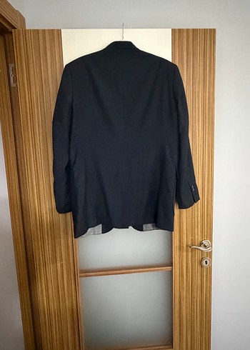 Lacivert Erkek Ofis Takım Elbise Ceketi - Görsel 7