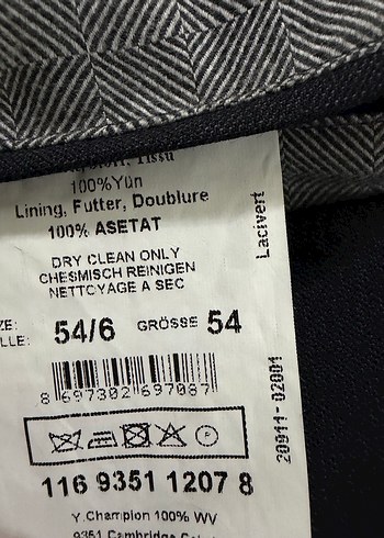 Lacivert Erkek Ofis Takım Elbise Ceketi - Görsel 13