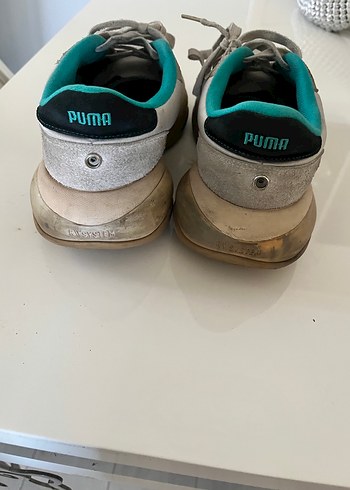 Gri Kadın Spor Ayakkabı Düz Tabanlı - Görsel 4