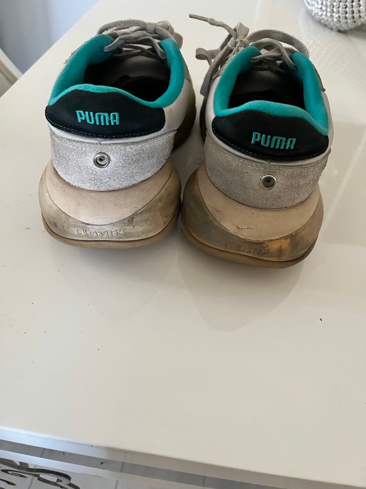 Gri Kadın Spor Ayakkabı Düz Tabanlı - Görsel 4