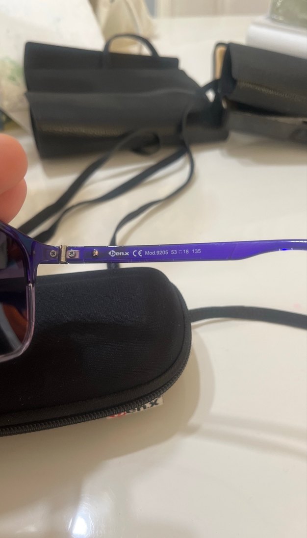 Parlak Mor Kadın Güneş Gözlüğü - Görsel 3