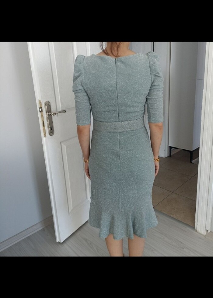 Simli elbise - Görsel 2