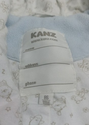 Mavi Kapüşonlu Fermuarlı Bebek Tulumu - Görsel 4