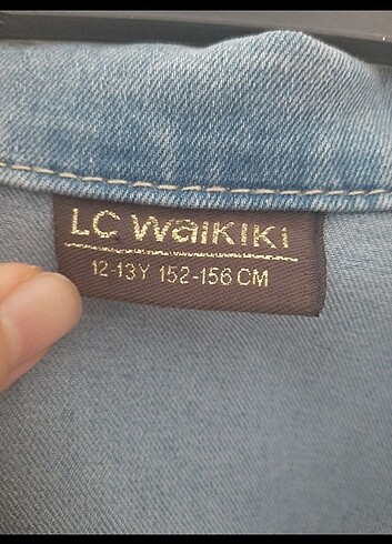 12-13 Yaş Beden Lc Waikiki Kız Çocuk Kot Ceket