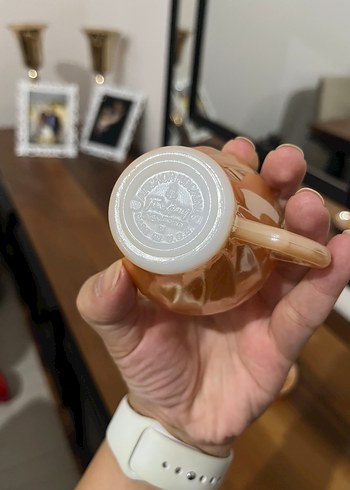 Pastel Bej 4'lü Kahve Fincan Seti - Görsel 4