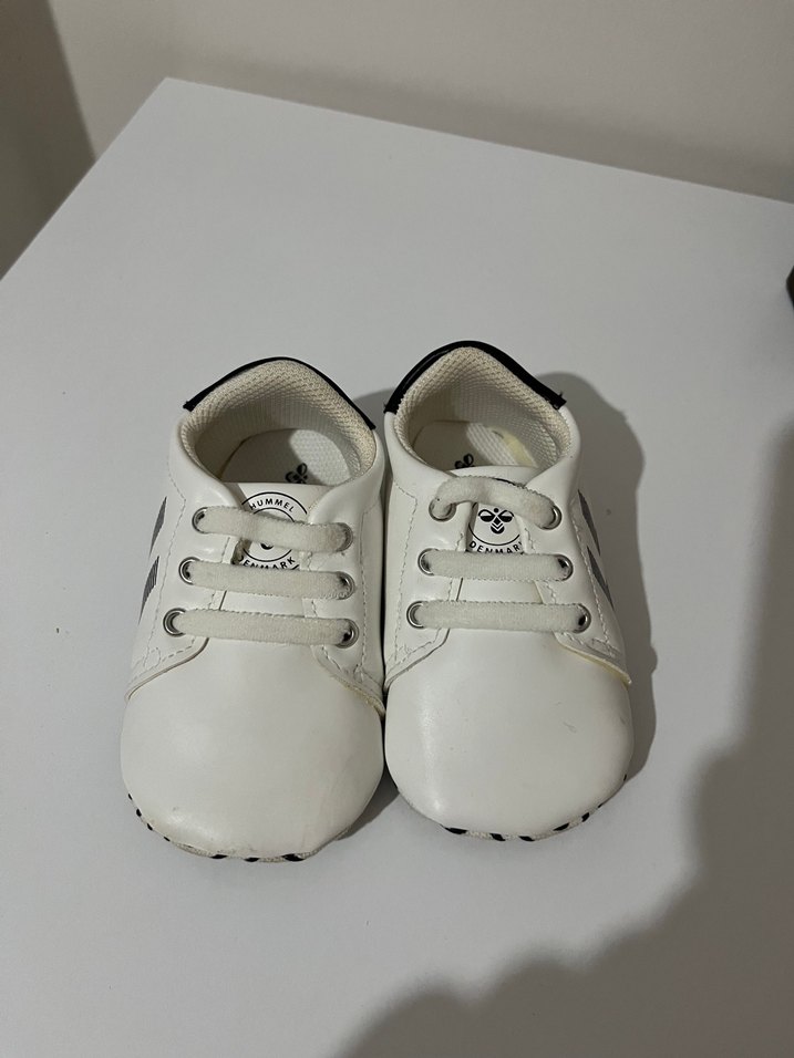 Erkek Bebek Beyaz İlk Adım Ayakkabısı - Görsel 2