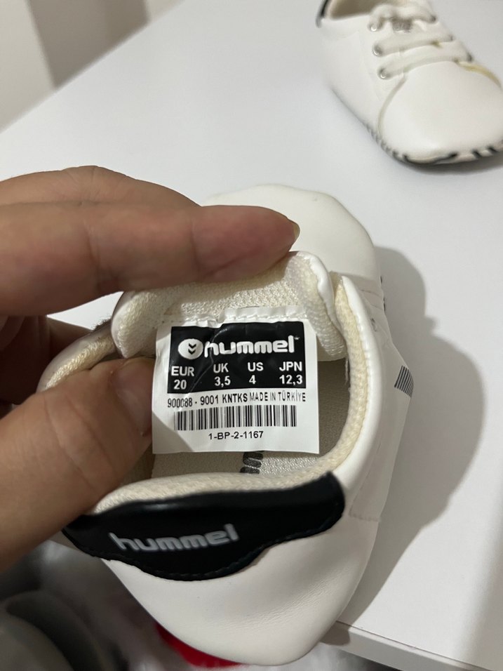 Erkek Bebek Beyaz İlk Adım Ayakkabısı - Görsel 5