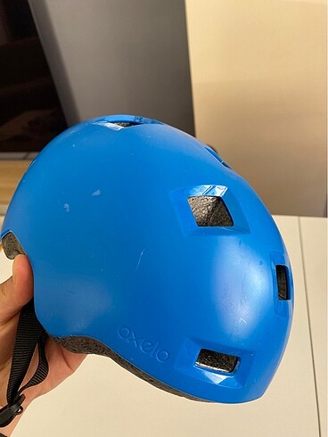  Beden mavi Renk Decathlon Oxelo Çocuk Kask