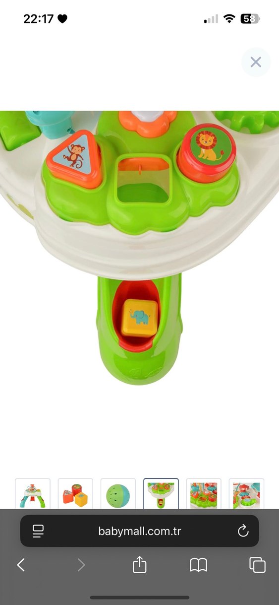 Renkli Eğitim Masası Oyuncak - Görsel 3