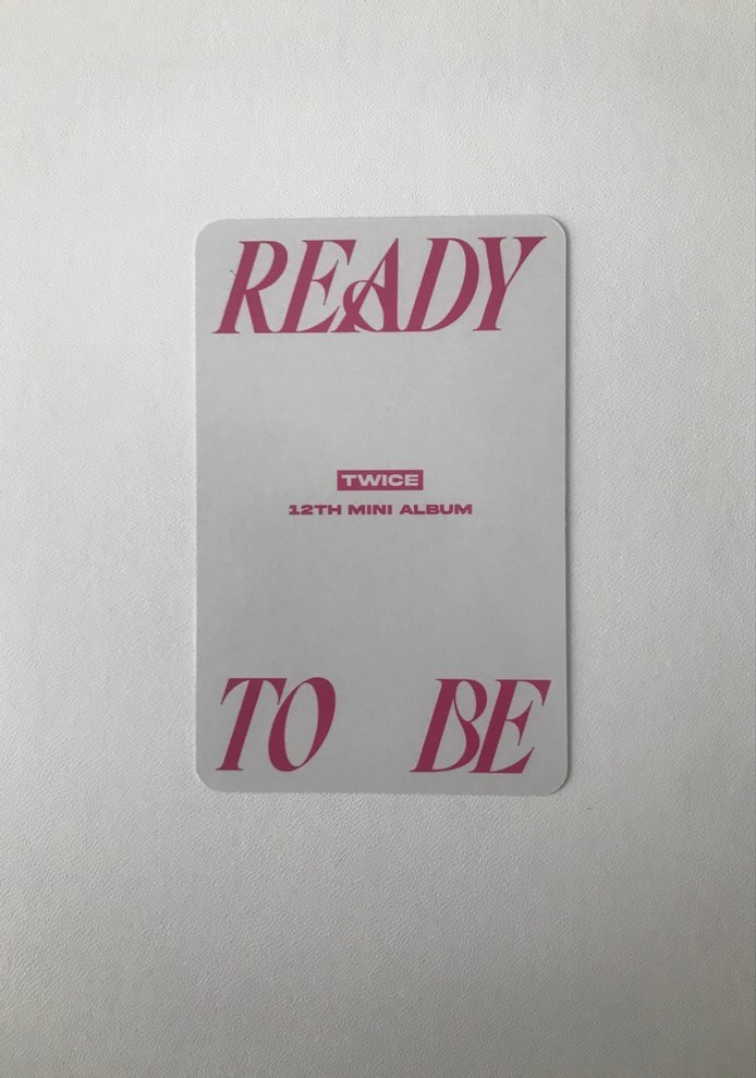 twice mina rtb target orijinal photocard — görsel 2/2