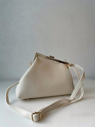 Beden CLUTCH ÇANTA -Bej