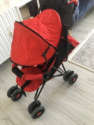 Babyhope bebek arabası kırmızı