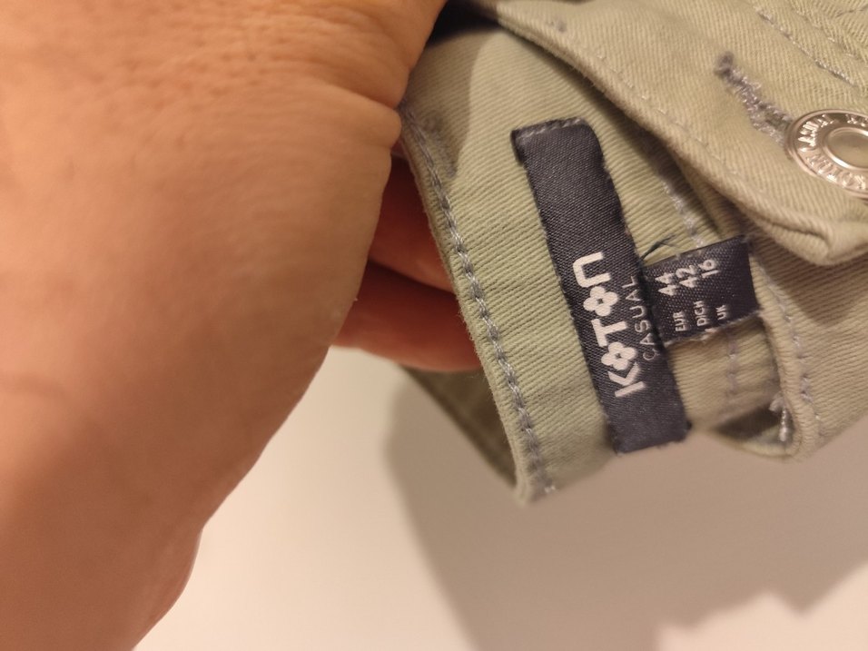 Yesil Regular Fit Keten Erkek Pantolon - Görsel 4