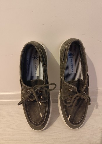 Erkek Süet Haki Günlük Ayakkabı - Görsel 3