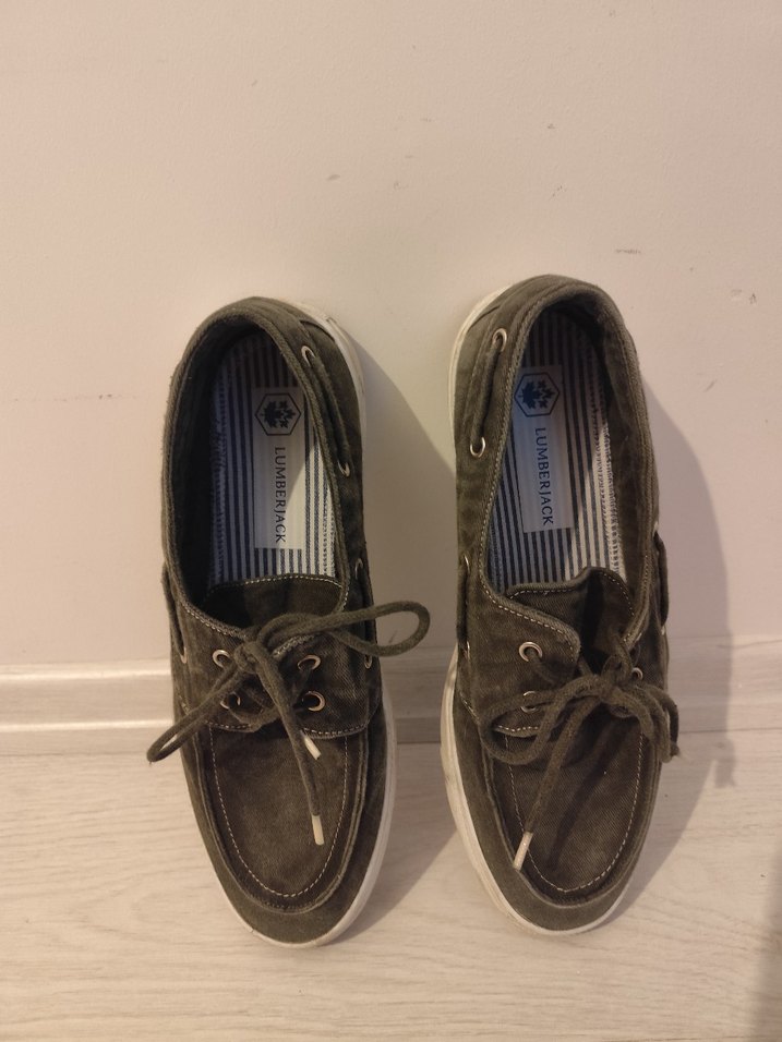 Erkek Süet Haki Günlük Ayakkabı - Görsel 3