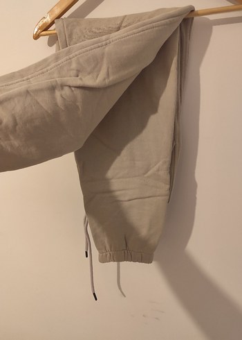 Bej Rahat Kesim Erkek Eşofman Altı - Görsel 3