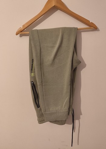 Fermuarlı Yesil Erkek Eşofman Altı - Görsel 3