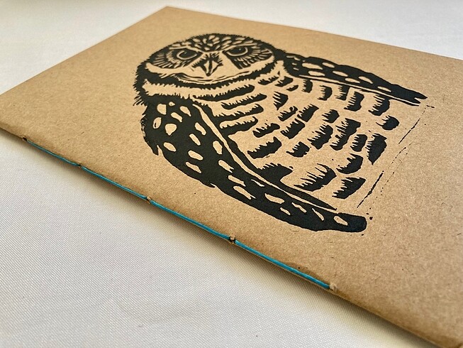 El yapimi Baykus defter