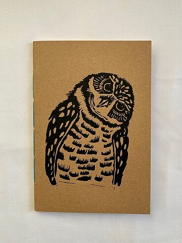 El yapimi Baykus defter