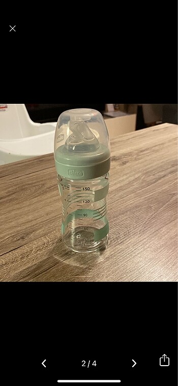  Beden yeşil Renk Chicco Biberon