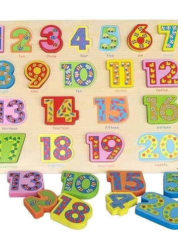 Diğer AHŞAP TOMBUL MEGA BUL-TAK PUZZLE