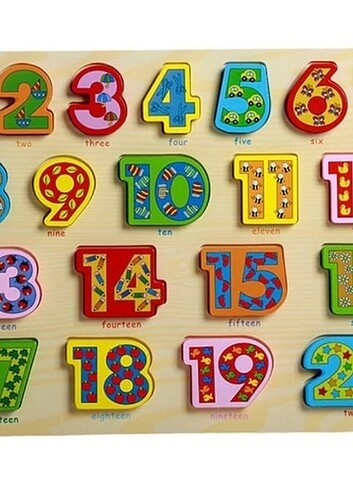 Beden AHŞAP TOMBUL MEGA BUL-TAK PUZZLE