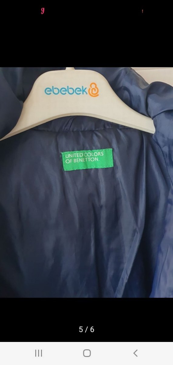 BENETTON KAZ TÜYÜ MONT - Görsel 5