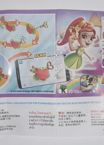 Kinder Joy Kalpli Anahtarlık - Görsel 5