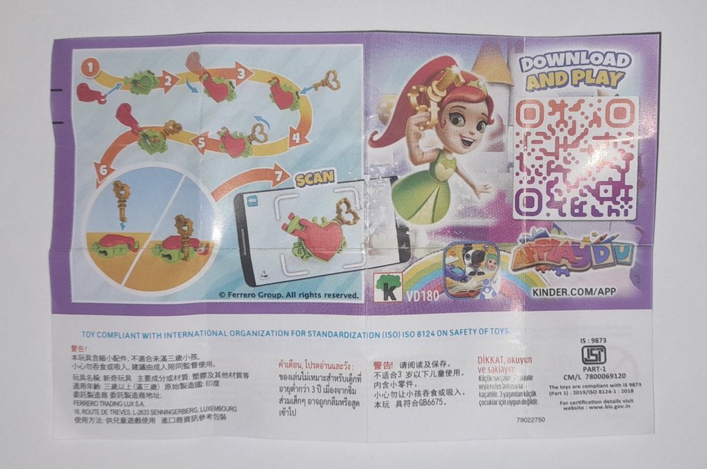 Kinder Joy Kalpli Anahtarlık - Görsel 5