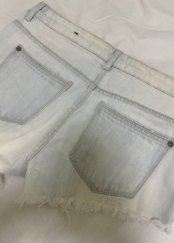 xs Beden mavi Renk Mango mini şort